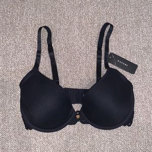 Natori Bra Lace Black 32D NWT
